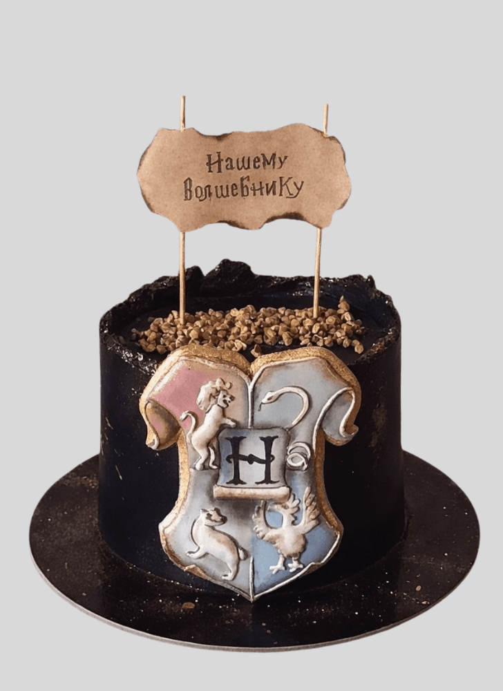 Dazzling Hogwarts Cake