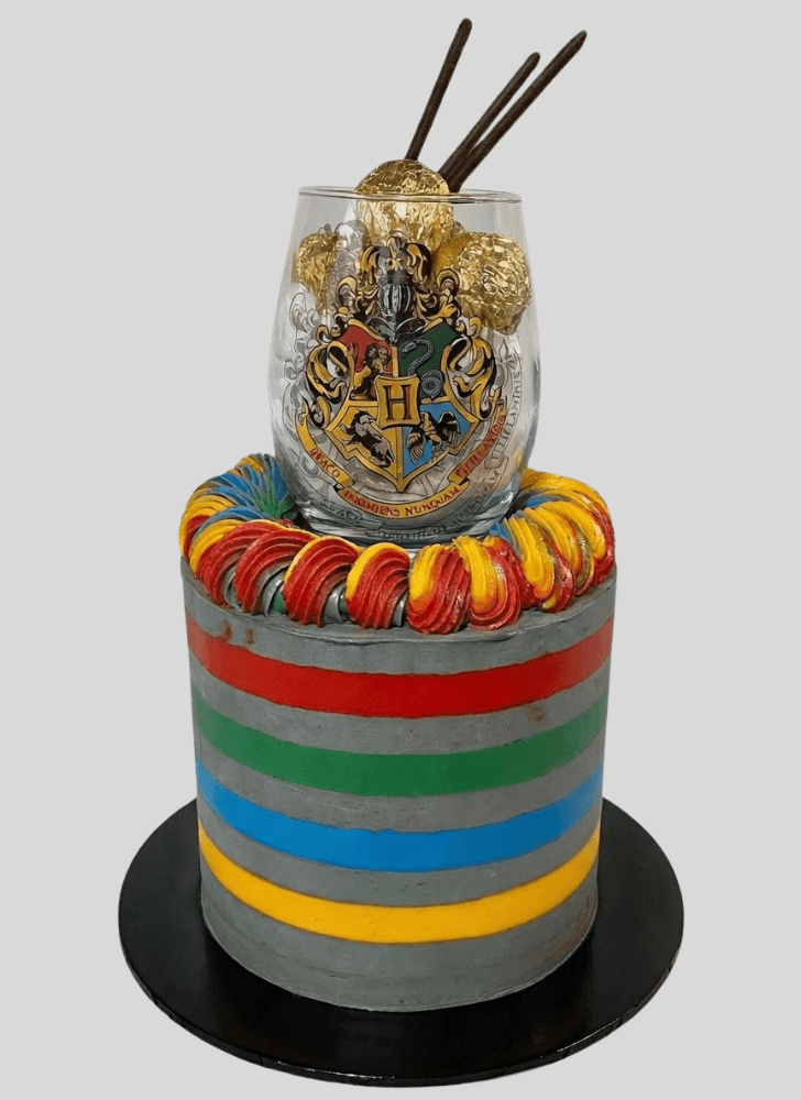Delightful Hogwarts Cake