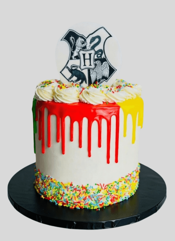 Enthralling Hogwarts Cake