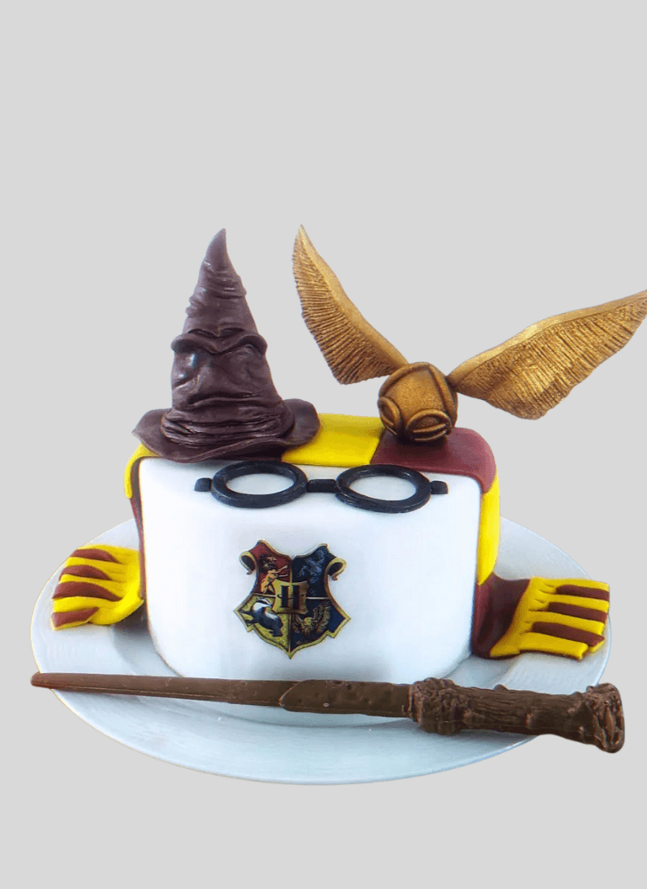 Graceful Hogwarts Cake