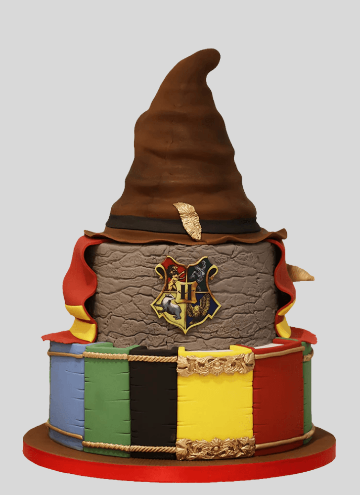 Lovely Hogwarts Cake Design