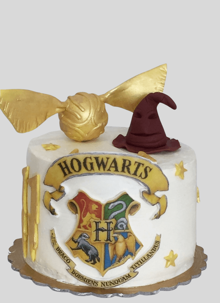 Marvelous Hogwarts Cake