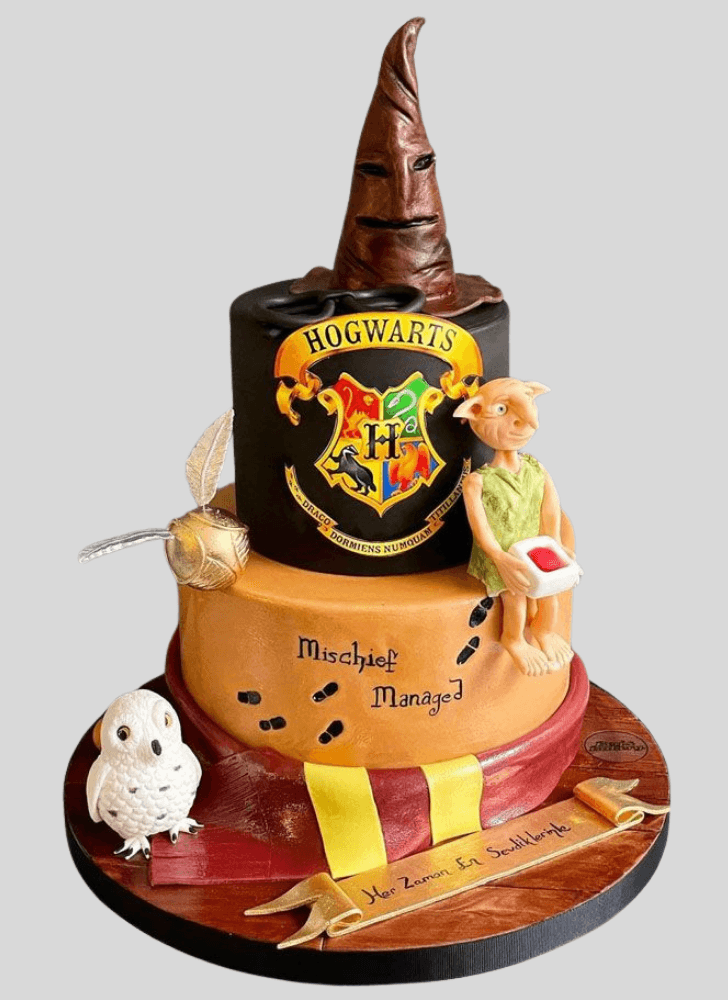 Ravishing Hogwarts Cake
