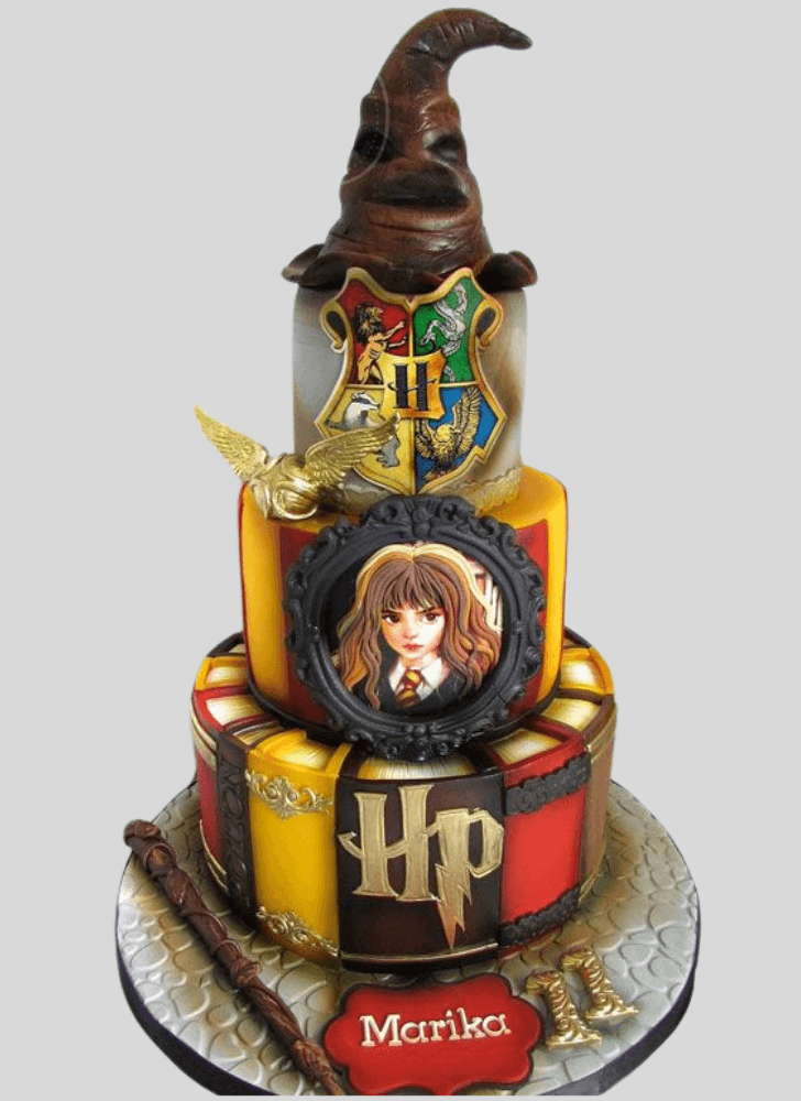 Refined Hogwarts Cake