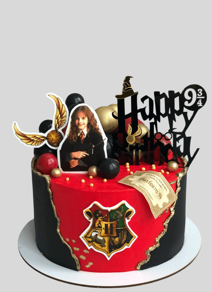 Resplendent Hogwarts Cake