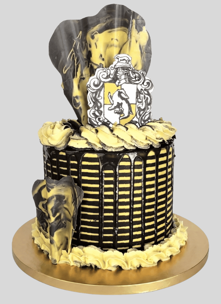 Grand Hufflepuff Cake