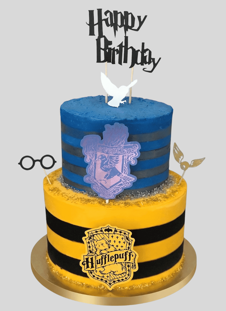 Magnificent Hufflepuff Cake