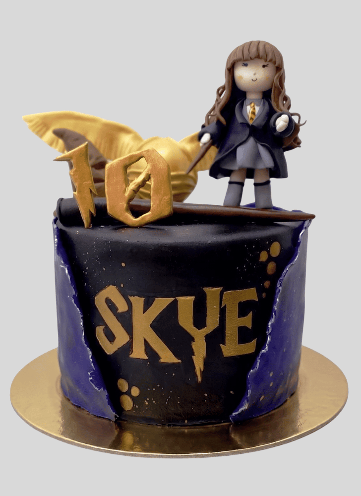 Refined Hufflepuff Cake