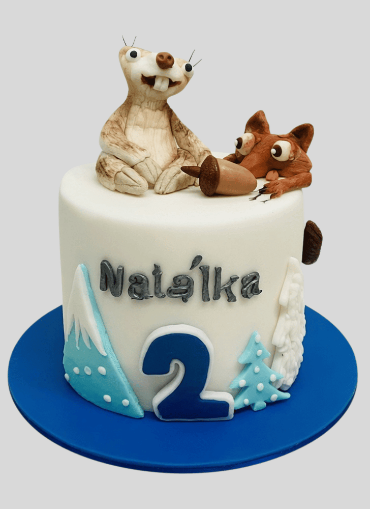Appealing Ice Age Cake