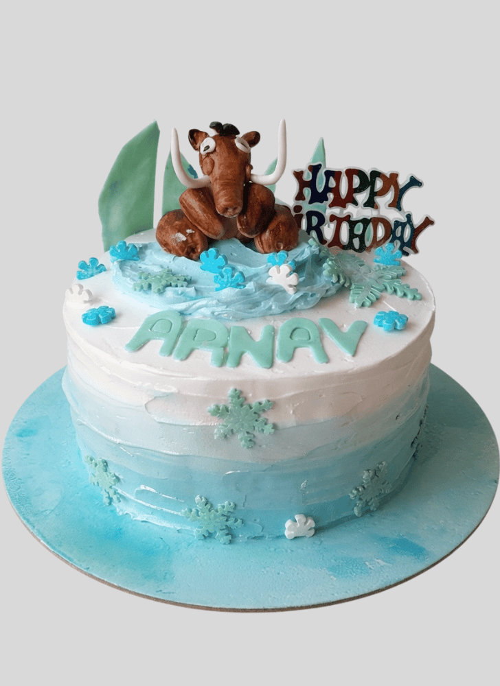 Captivating Ice Age Cake