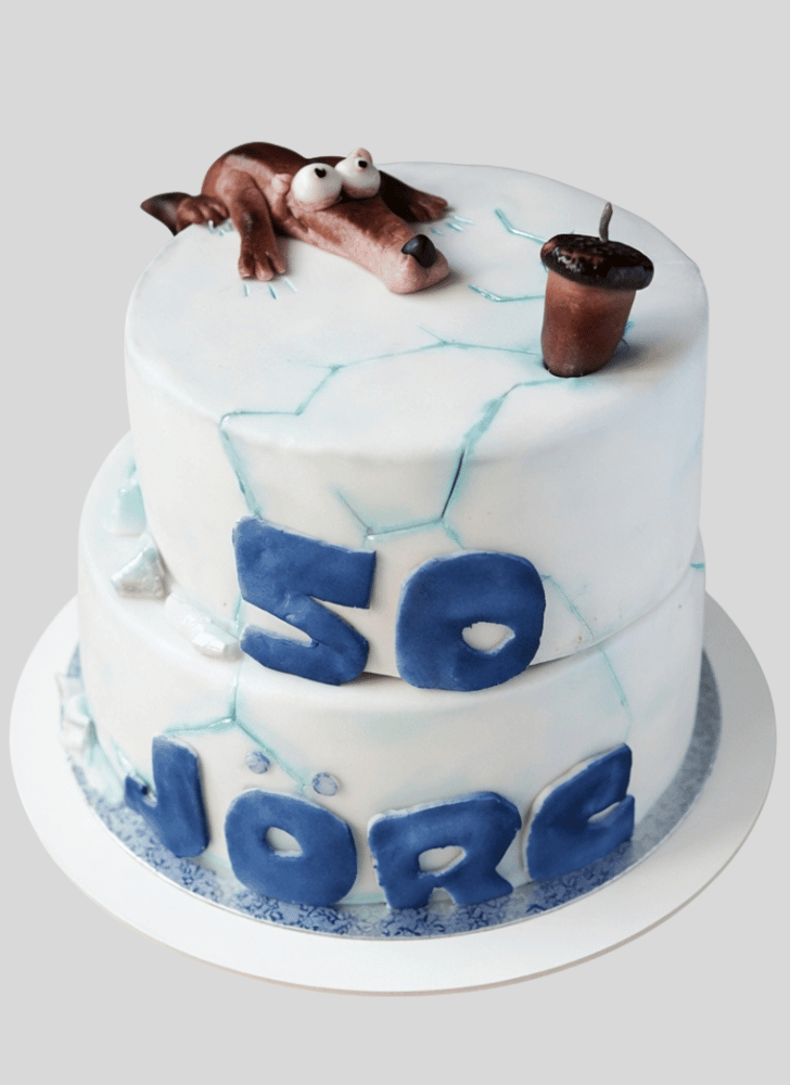 Charming Ice Age Cake