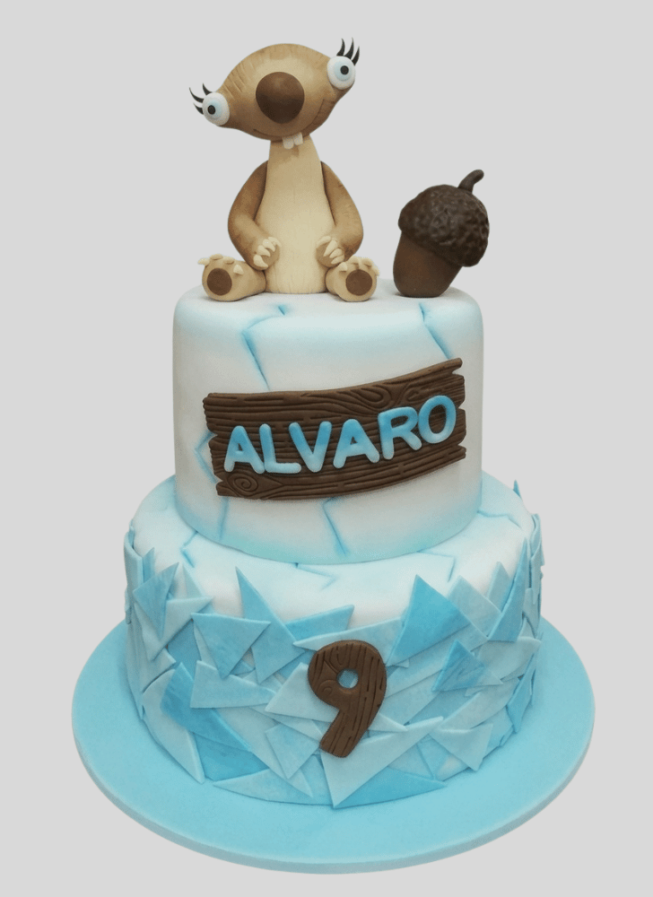 Classy Ice Age Cake