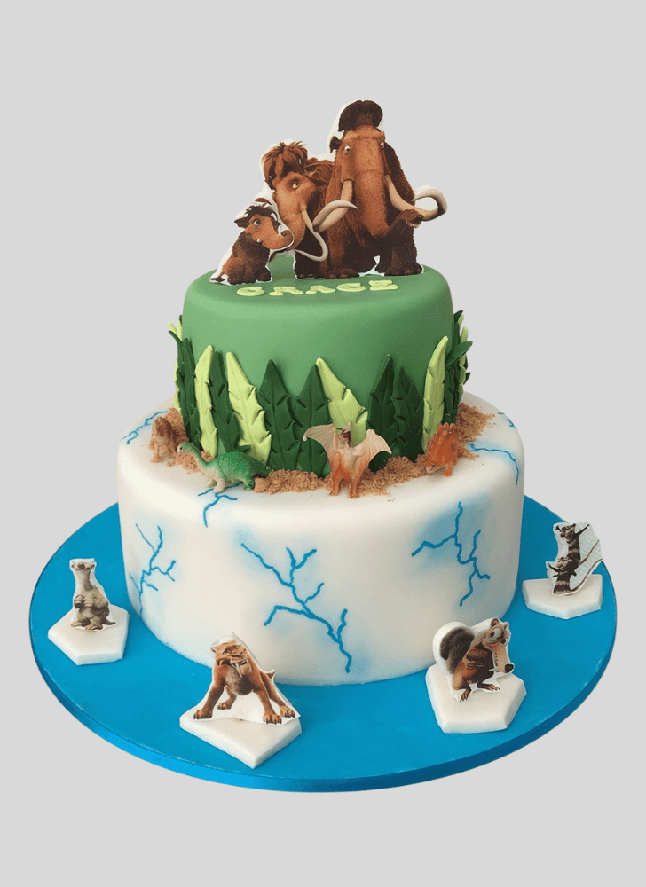 Comely Ice Age Cake