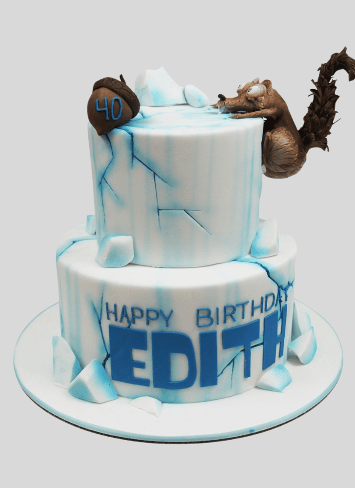 Cute Ice Age Cake