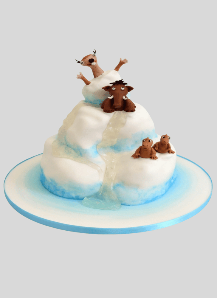 Enthralling Ice Age Cake