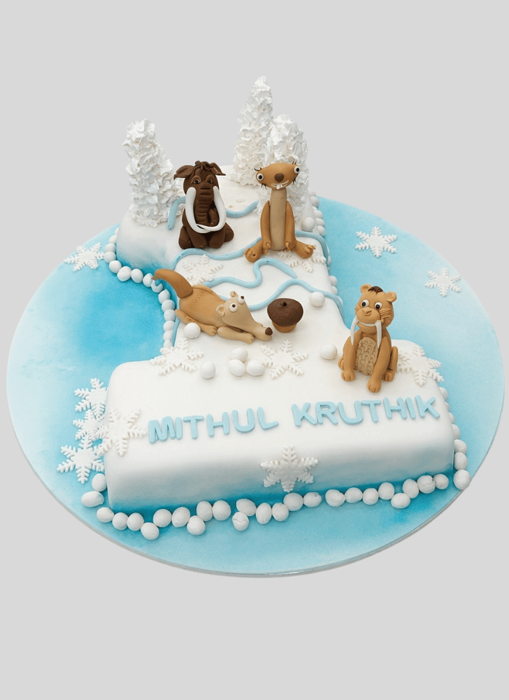 Enticing Ice Age Cake