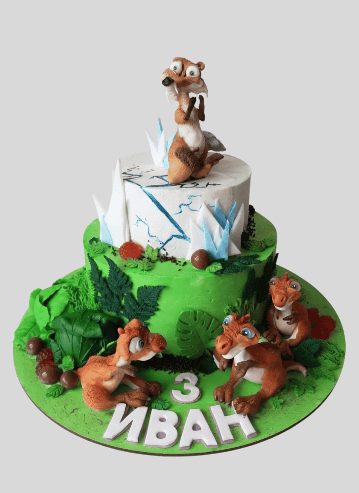 Fetching Ice Age Cake