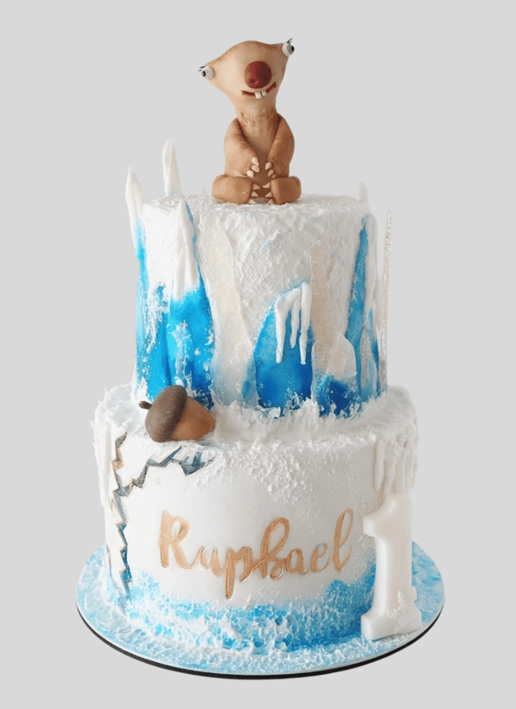 Handsome Ice Age Cake
