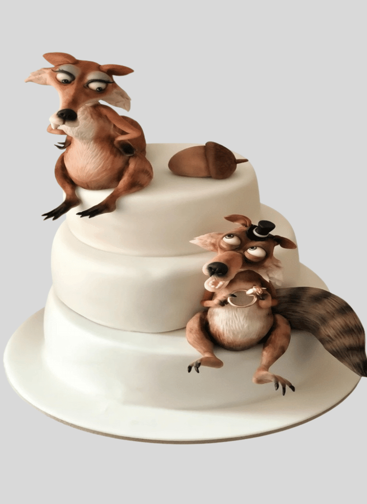 Mesmeric Ice Age Cake