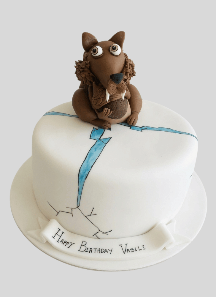 Pretty Ice Age Cake