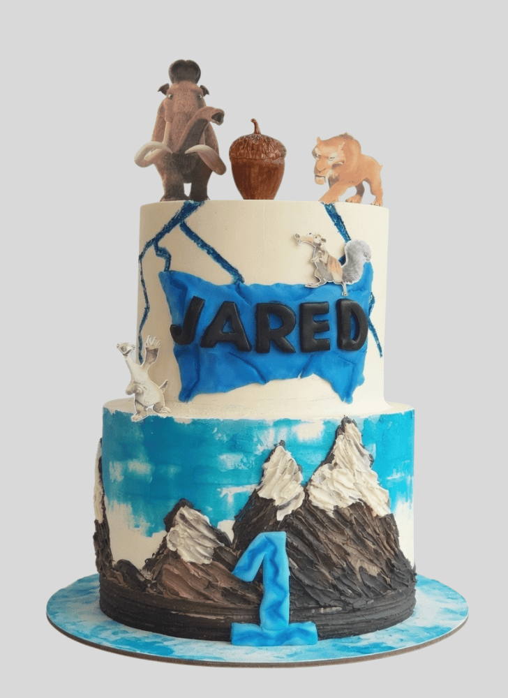 Resplendent Ice Age Cake