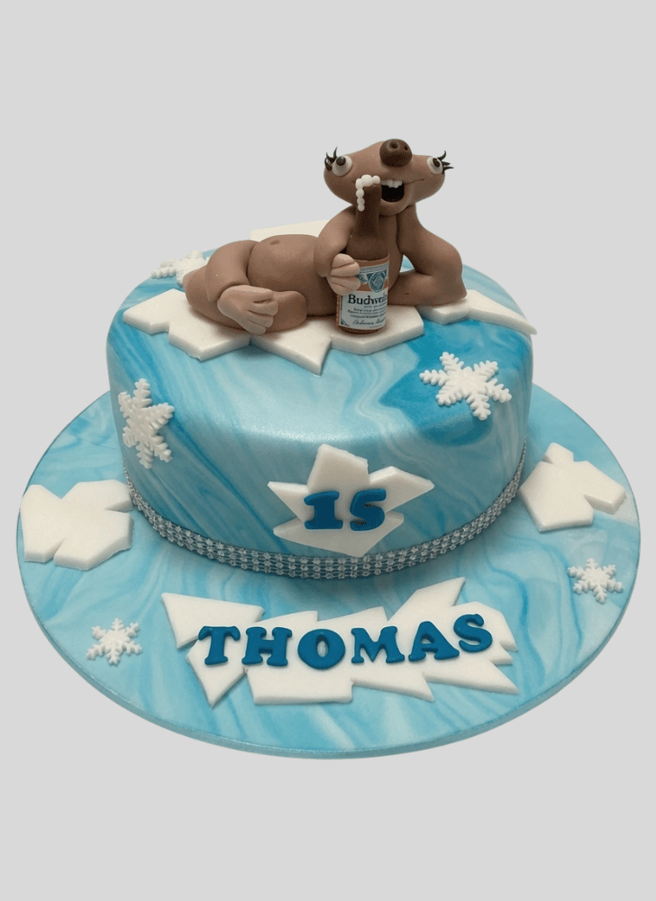 Shapely Ice Age Cake