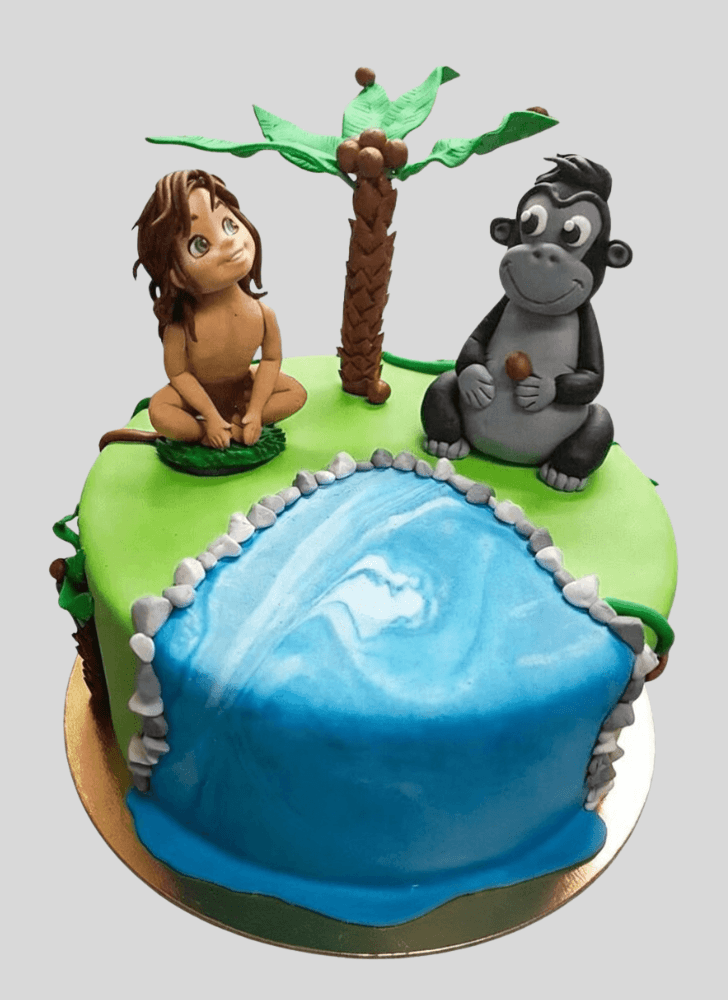 Admirable Jungle Book Cake Design