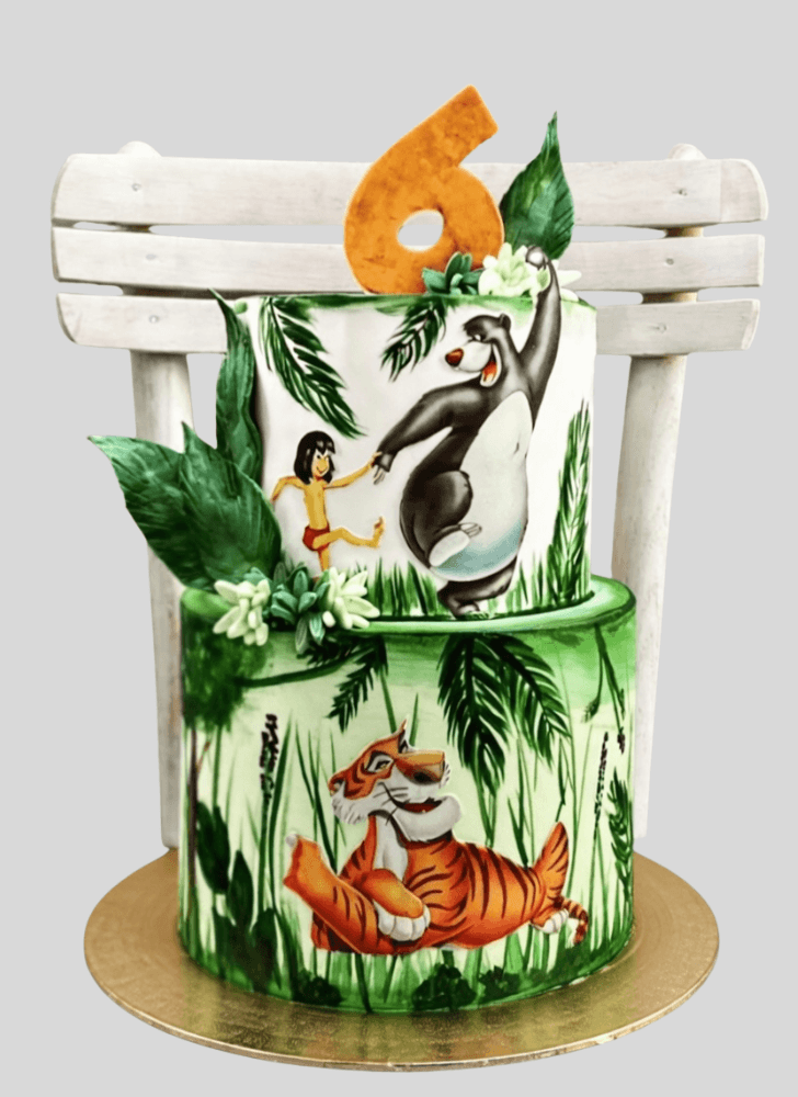 Adorable Jungle Book Cake