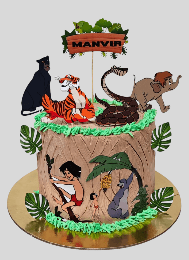 Alluring Jungle Book Cake