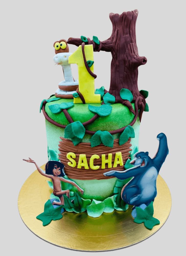 Beauteous Jungle Book Cake