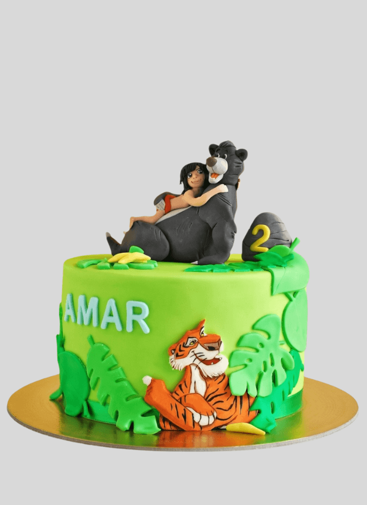 Captivating Jungle Book Cake