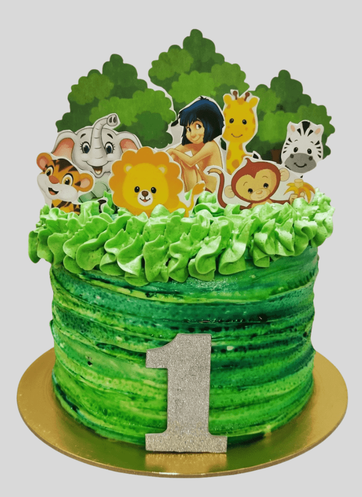 Dazzling Jungle Book Cake