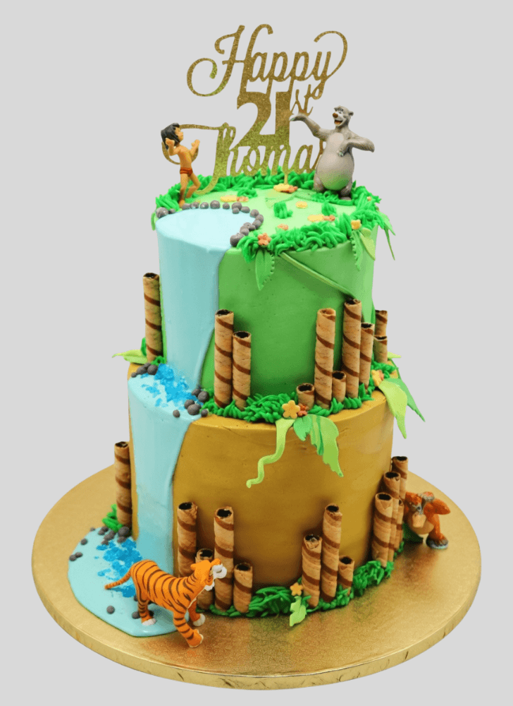 Excellent Jungle Book Cake