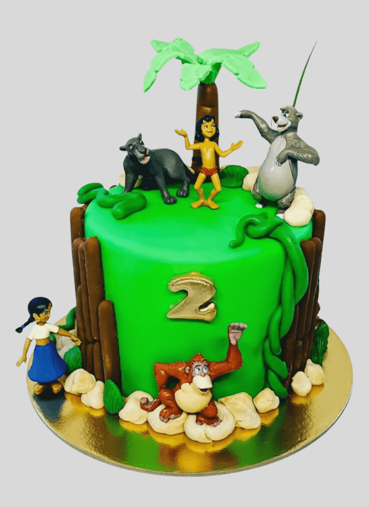 Exquisite Jungle Book Cake