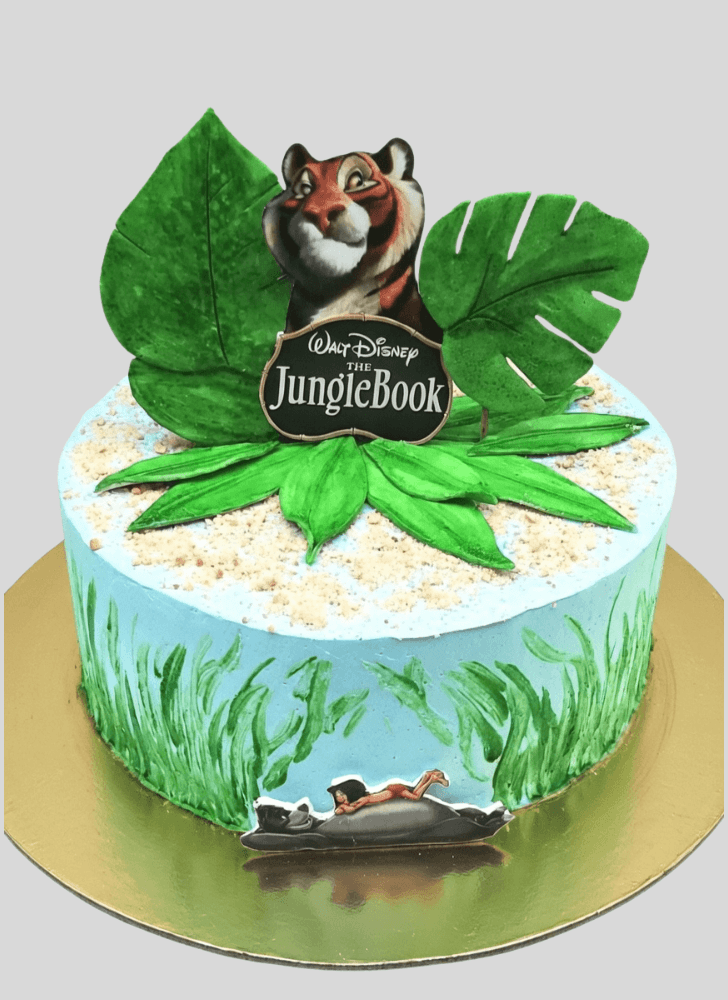 Fascinating Jungle Book Cake