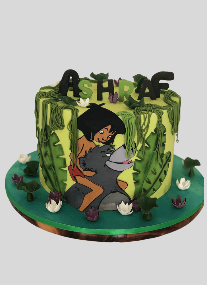 Good Looking Jungle Book Cake