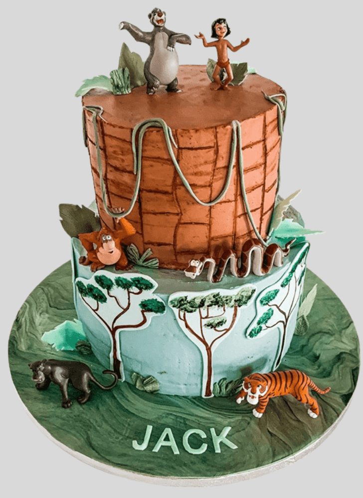 Handsome Jungle Book Cake