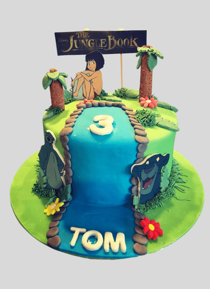 Marvelous Jungle Book Cake