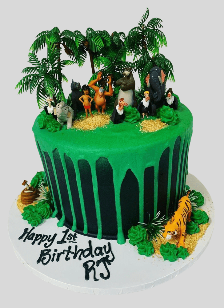 Nice Jungle Book Cake