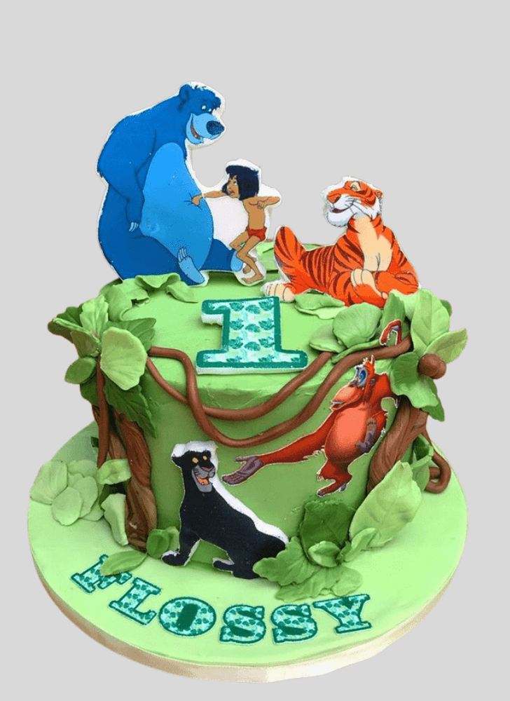 Ravishing Jungle Book Cake