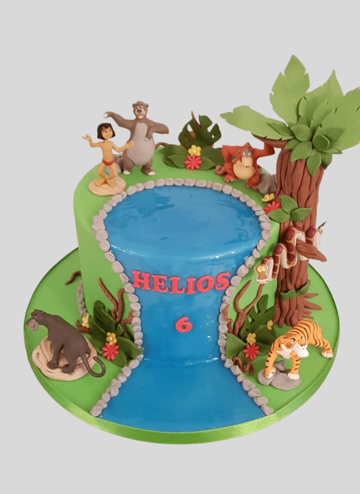 Slightly Jungle Book Cake