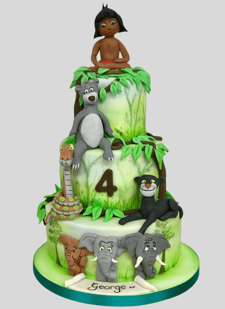 Stunning Jungle Book Cake