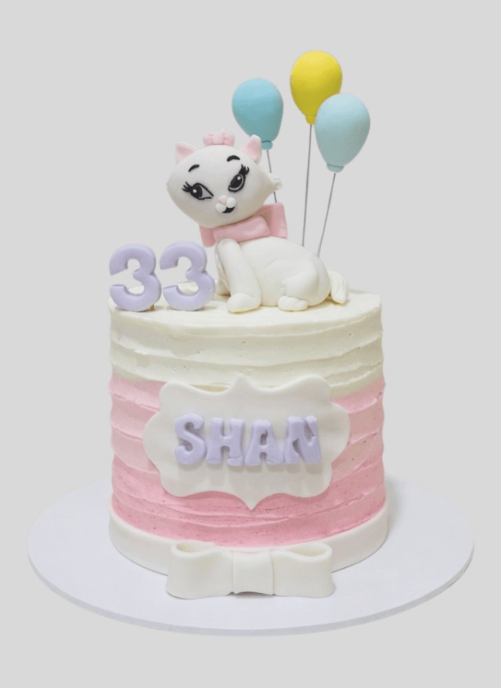 Adorable Disneys Marie Cake