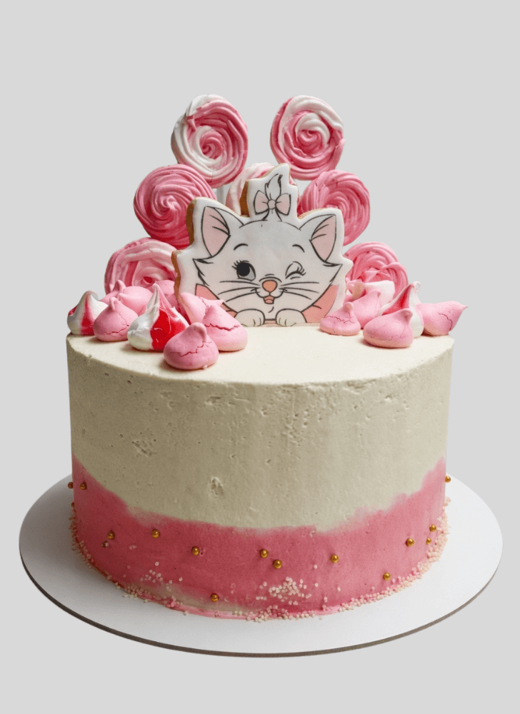Alluring Disneys Marie Cake