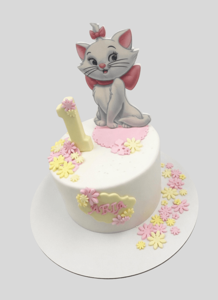 Angelic Disneys Marie Cake