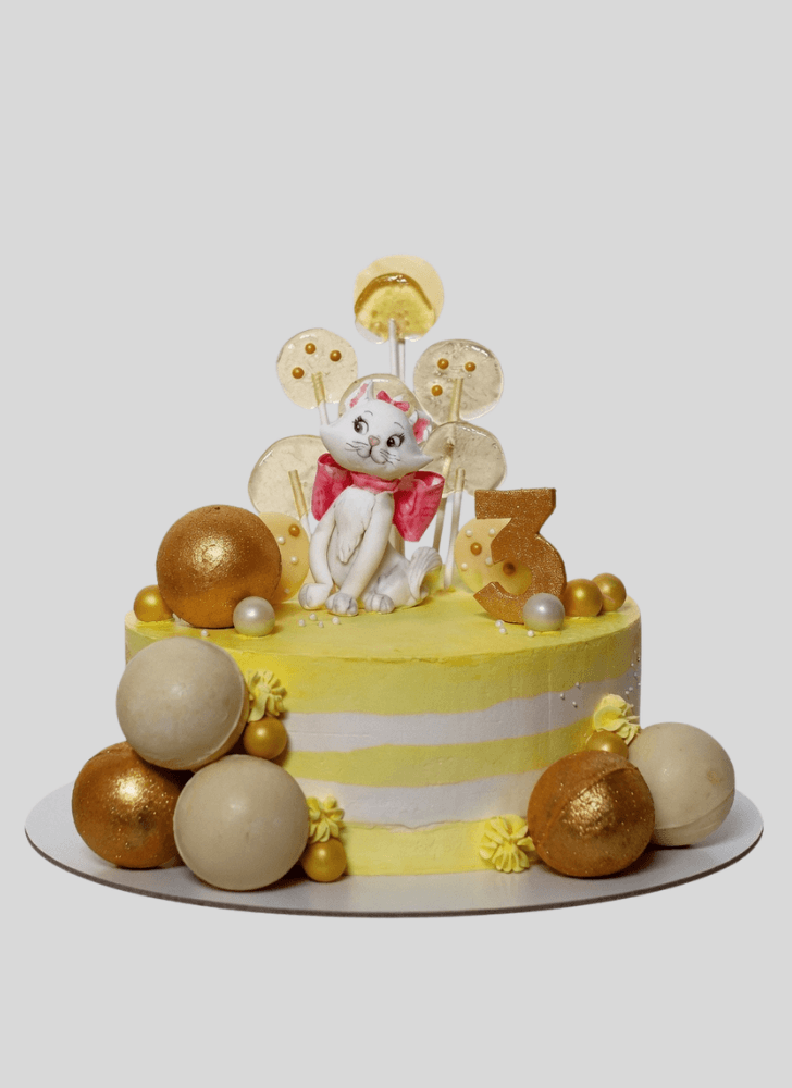 Charming Disneys Marie Cake