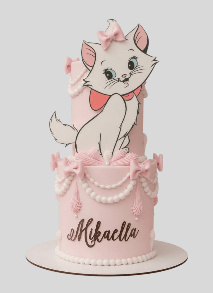 Classy Disneys Marie Cake