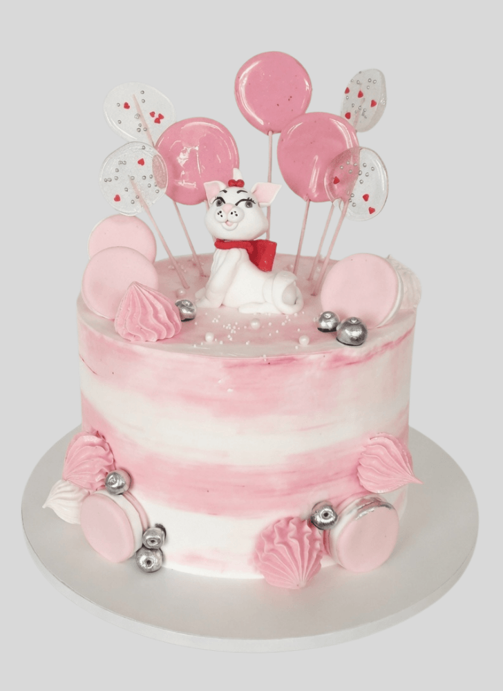 Refined Disneys Marie Cake