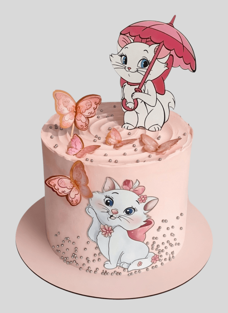 Resplendent Disneys Marie Cake