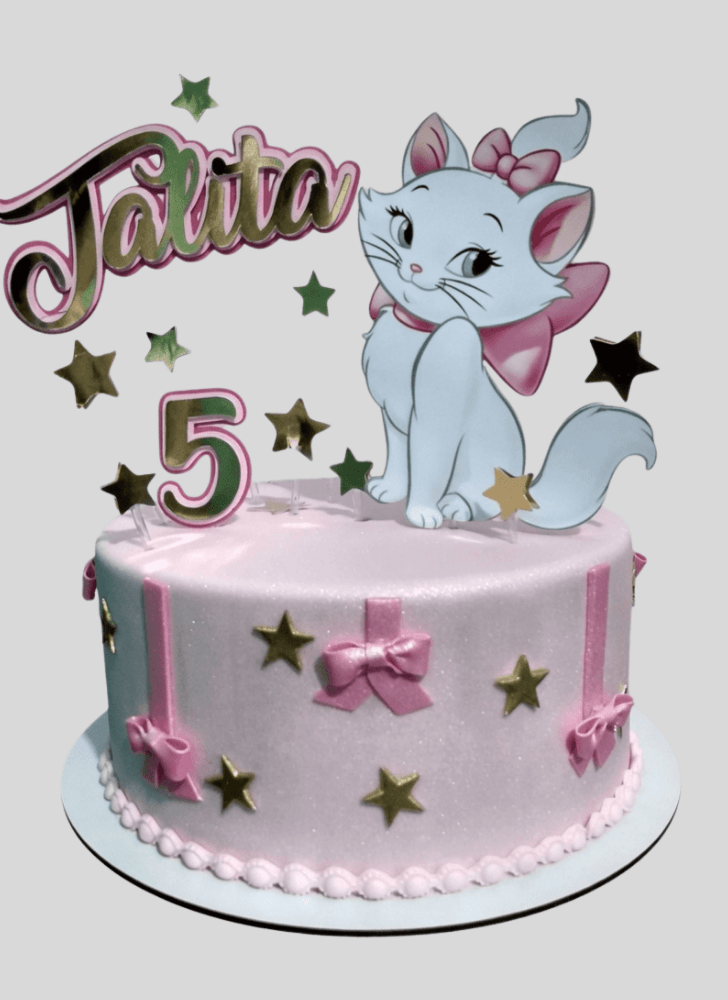 Slightly Disneys Marie Cake